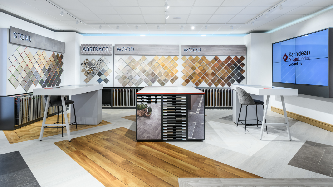 Karndean Designflooring Inspire Studio in Evesham showroom