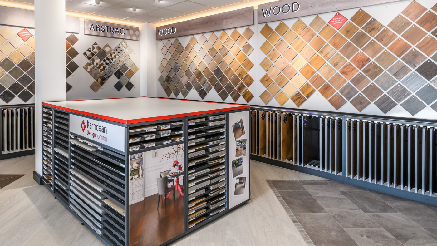 Karndean Designflooring Inspire Studio in The Flooring Studio Evesham showroom
