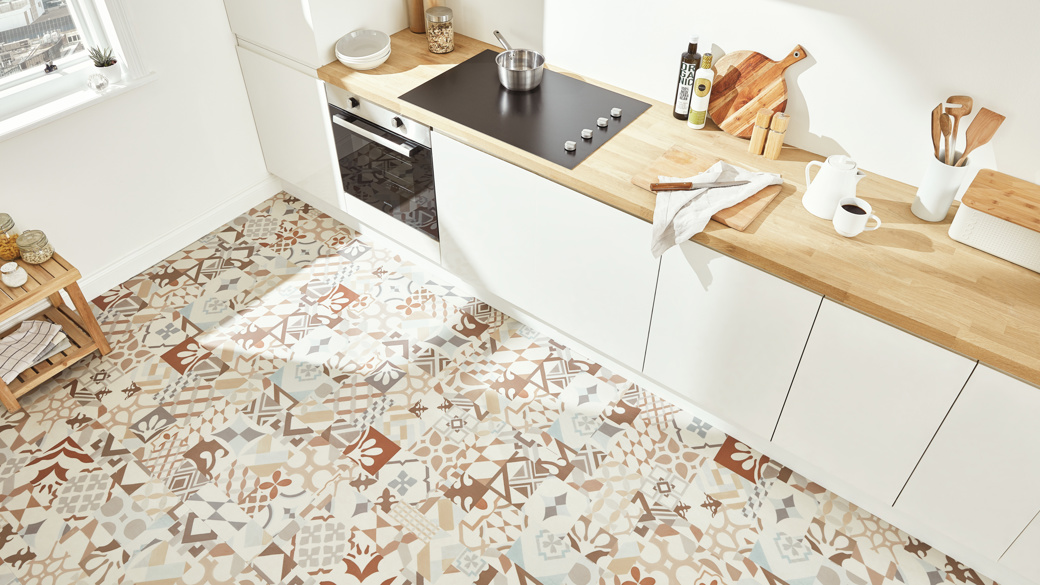 Marrakesh SP220 in a bright kitchen Opus Kaleidoscope