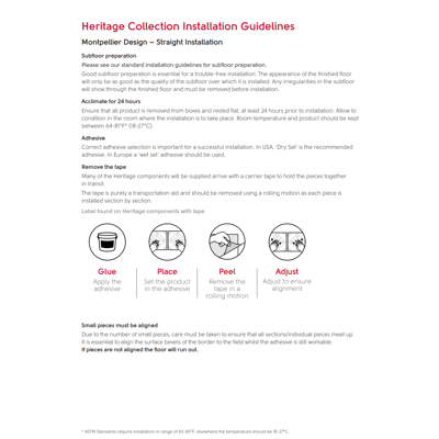How to install Karndean Designflooring Heritage Montpellier LVT flooring - installation guide