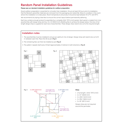 How to install Karndean Designflooring random panel LVT flooring - installation guide