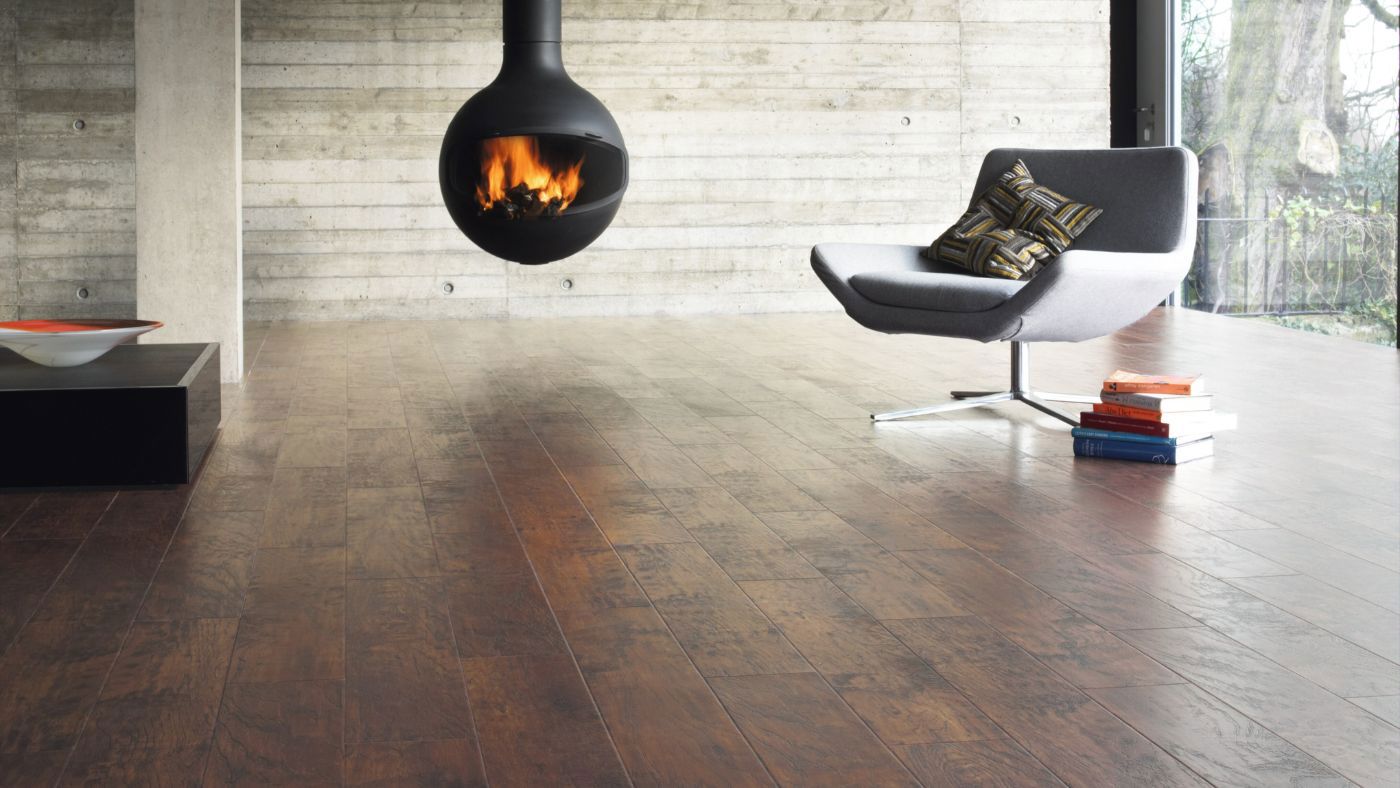 Timeless luxury underfoot: vinyl flooring in the lounge