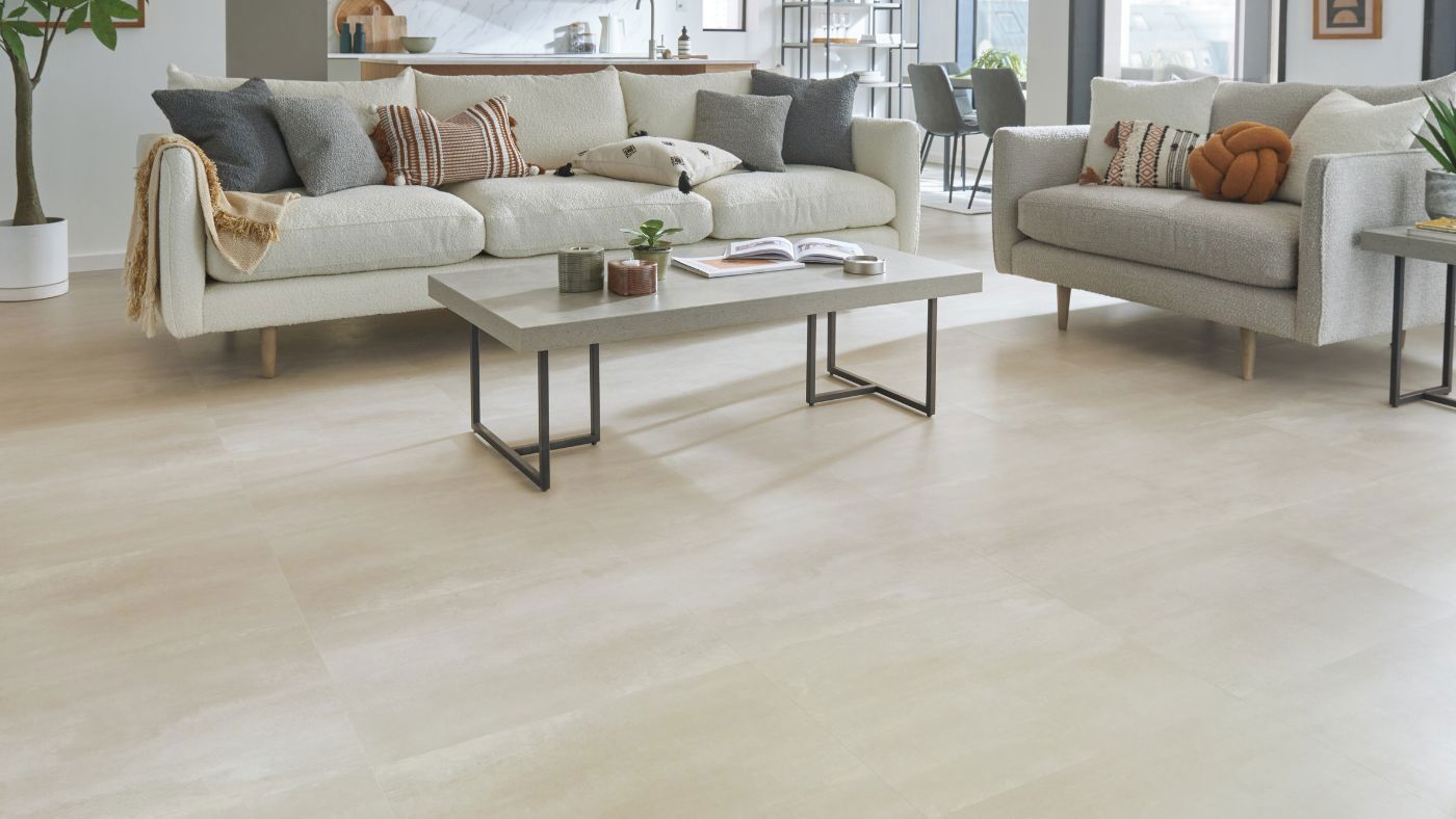 Define your living space with the allure of luxury vinyl flooring. 