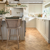 Karndean Blond Oak parquet wood flooring in a kitchen