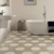 Karndean Hexa abstract flooring from the Kaleidoscope collection in a bathroom
