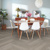 Karndean grey studio oak herringbone wood flooring in a dining area Knight Tile Rubens KP152