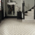 Karndean woven abstract flooring from the Kaleidoscope collection in a hallway