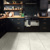Karndean Bianco breccia marble stone flooring in a kitchen Van Gogh VGT3021