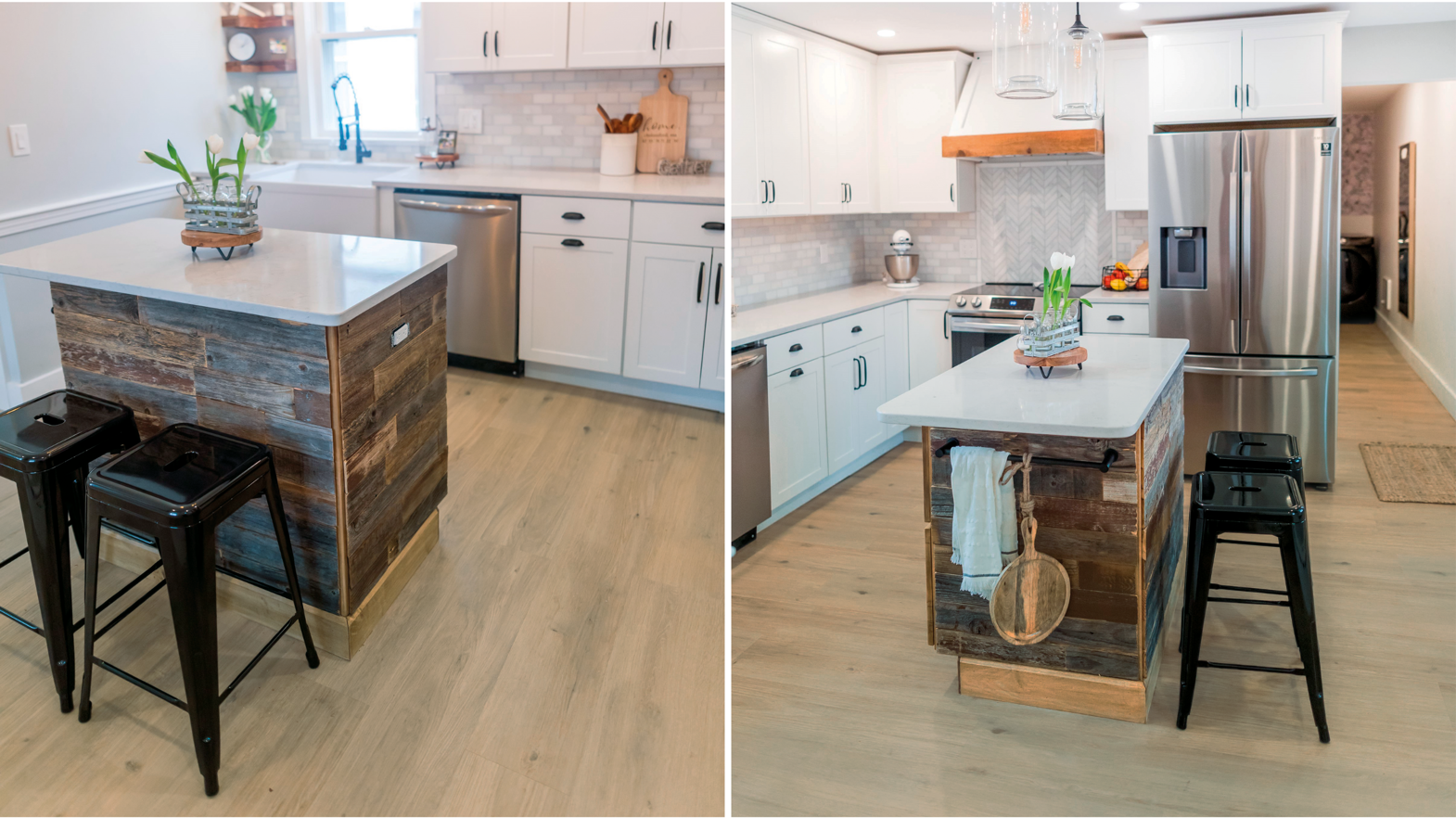  Canadian Urban Oak RKP8116 in the rennovated 1850s farmhouse kitchen