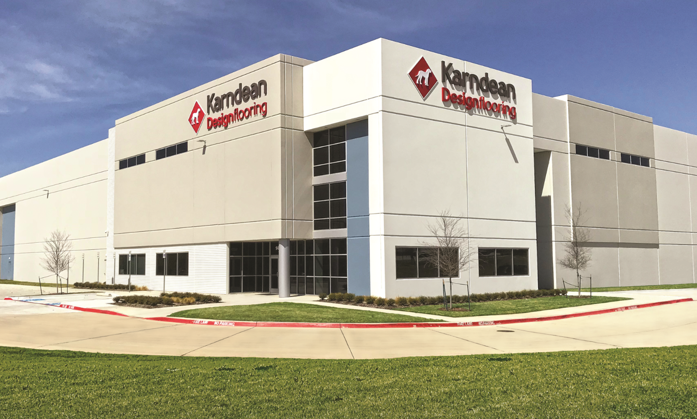 Karndean Designflooring showroom and wearhouse in Fort Worth, TX