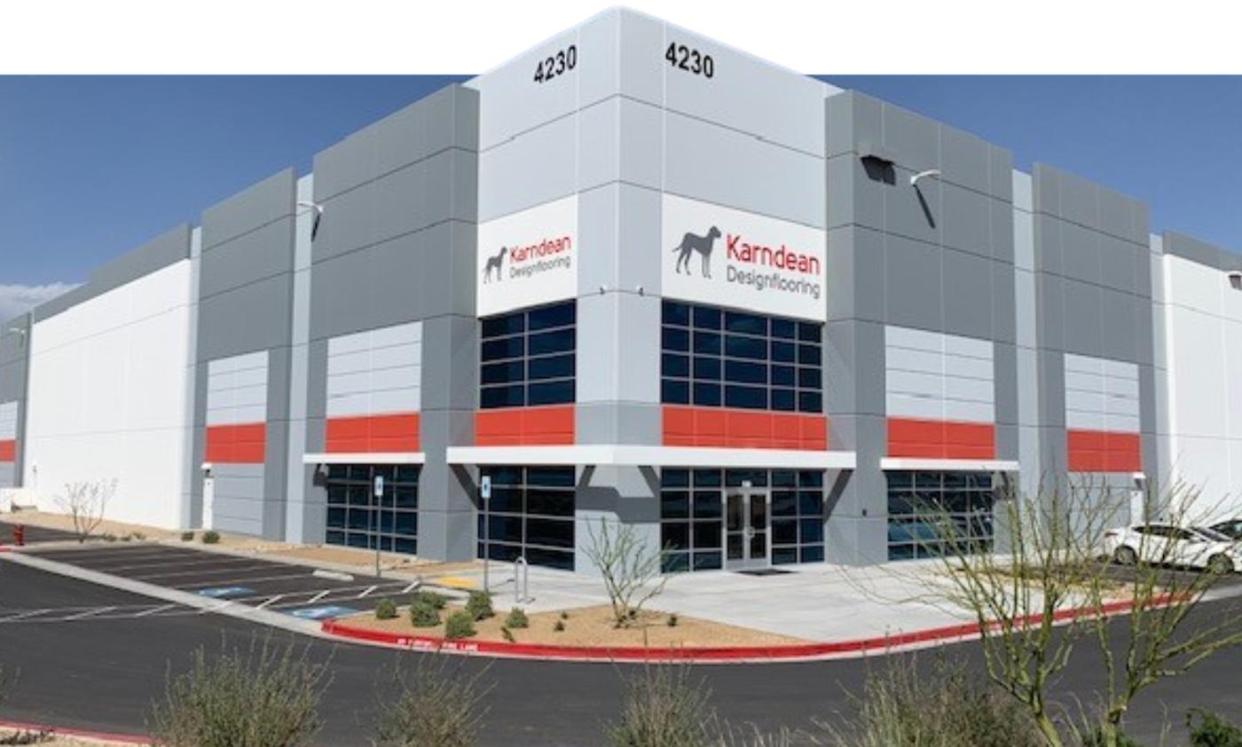 Karndean Designflooring showroom and wearhouse in Las Vegas