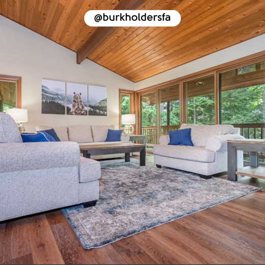 Mid Limed Oak KP96 floors in a rustic living room by Burkholders Flooring